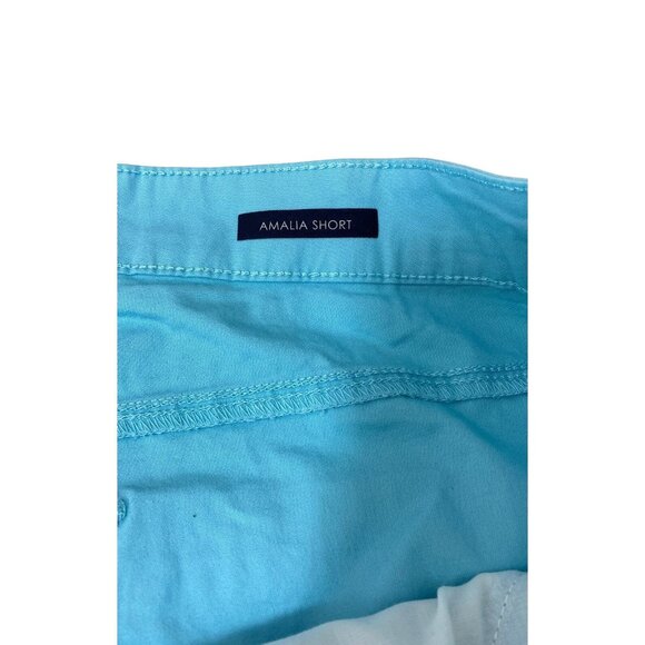 Bandolino Amalia Short Stretch Aqua Blue Womens Size 24  With Woven - Picture 10 of 16